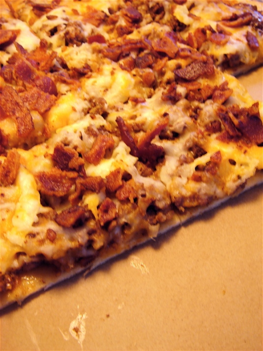 bbq bacon pizza